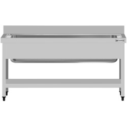 Стол-мойка GGM Gastro STB146T1 (Inox) Thumb