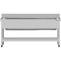 Стол-мойка GGM Gastro STB167T1 (Inox) Thumb