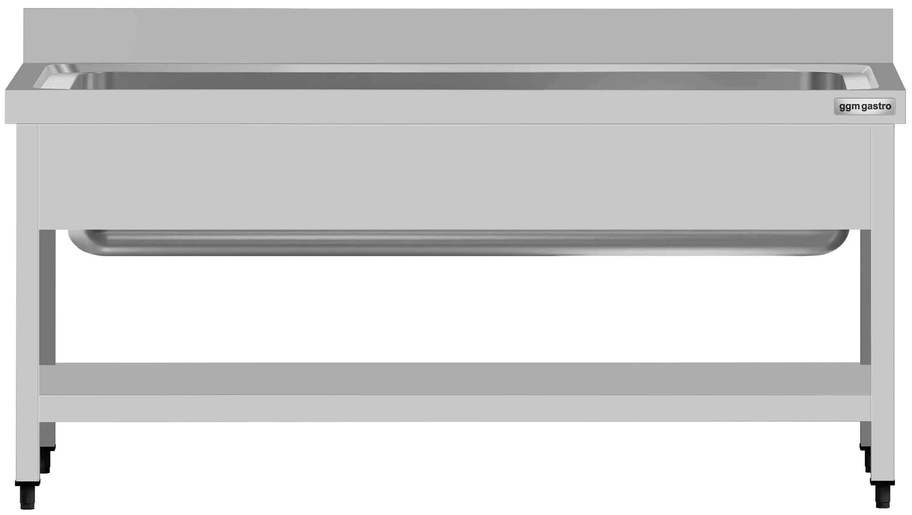 Стол-мойка GGM Gastro STB167T1 (Inox) - 2