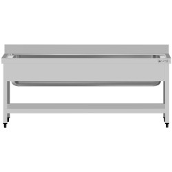 Стол-мойка GGM Gastro STB187T1 (Inox) Thumb
