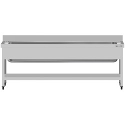 Стол-мойка GGM Gastro STB207T1 (Inox) Thumb
