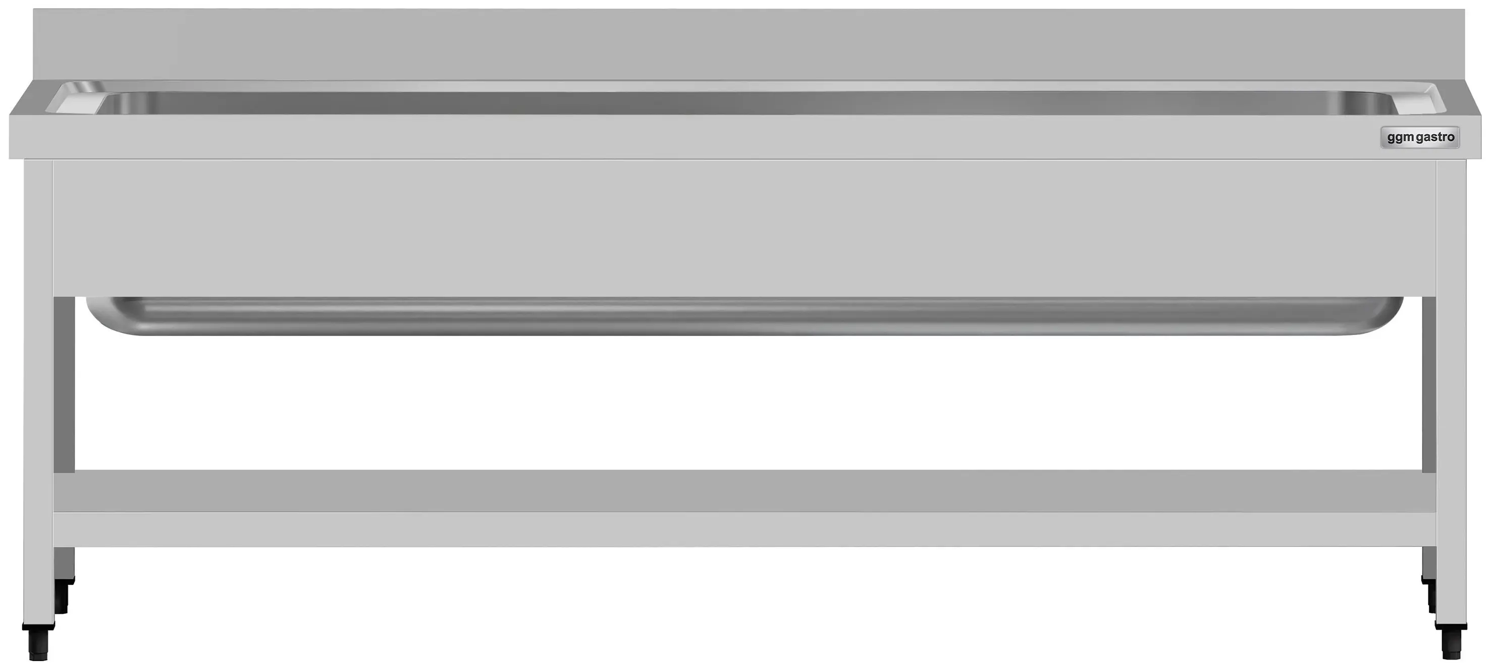 Стол-мойка GGM Gastro STB207T1 (Inox) - 2