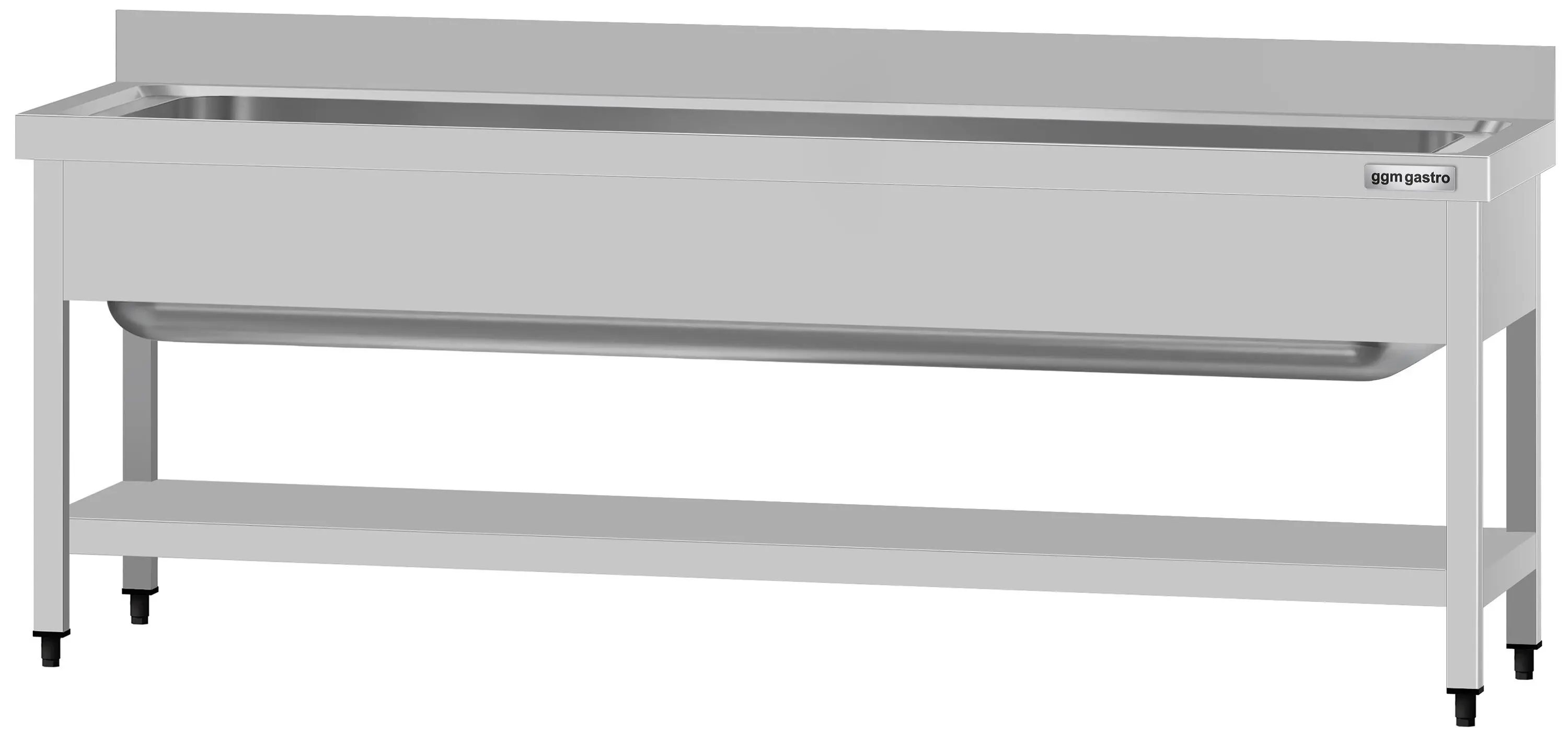 Стол-мойка GGM Gastro STB207T1 (Inox) - 3