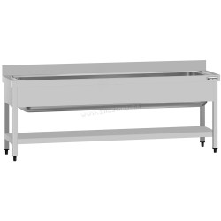 Стол-мойка GGM Gastro STB207T1 (Inox)