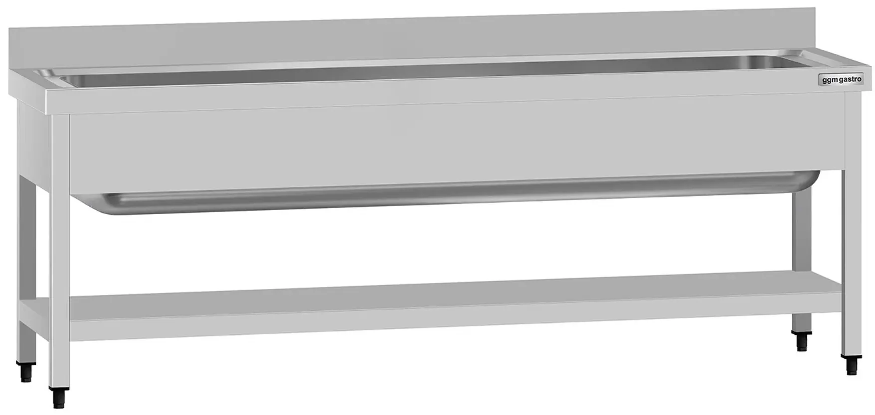 Стол-мойка GGM Gastro STB207T1 (Inox)