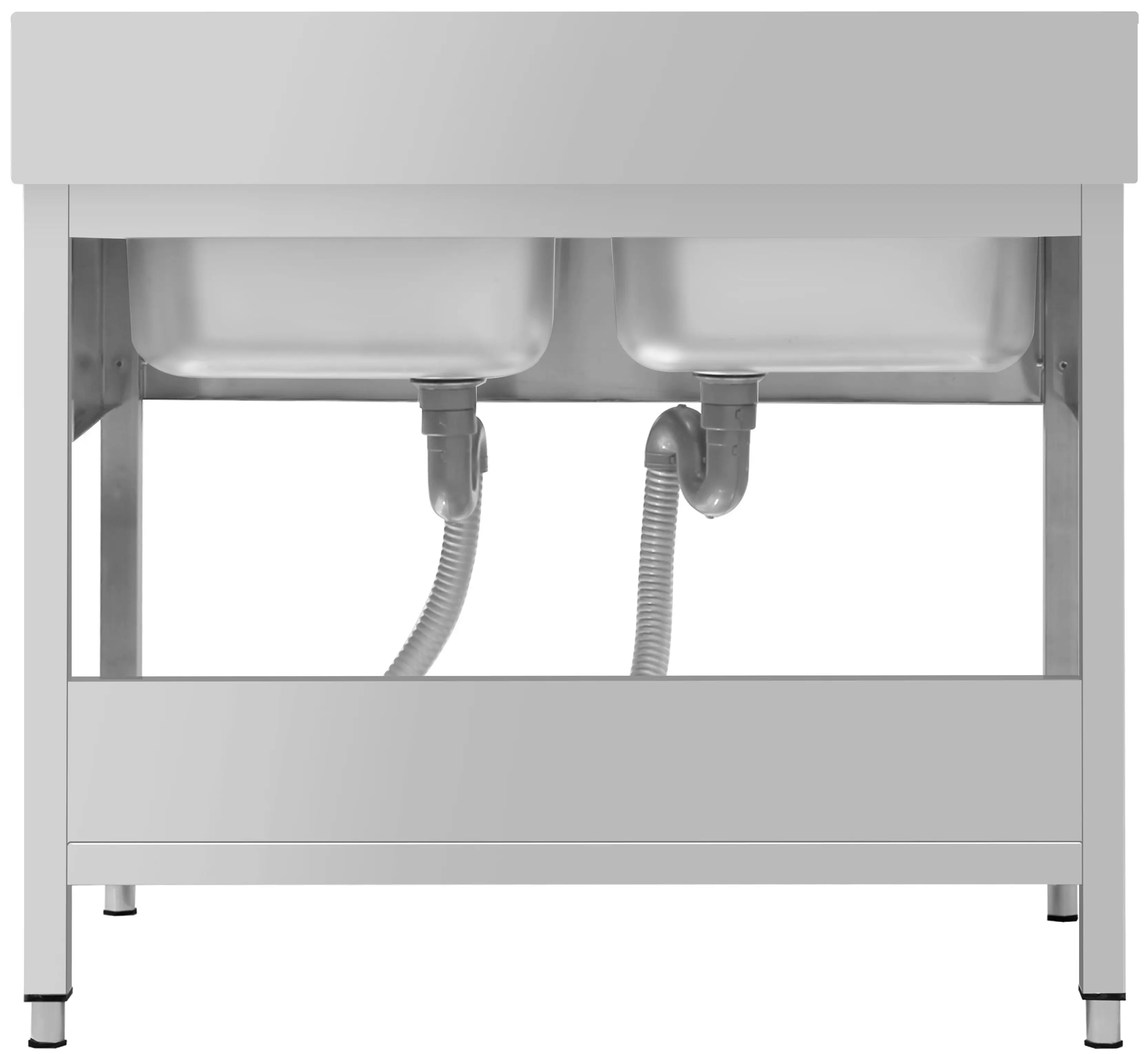 Masa cu chiuveta GGM Gastro STK127BM2#ECO (Inox) - 5