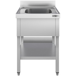Стол-мойка GGM Gastro STK66BM1#ECO (Inox) Thumb
