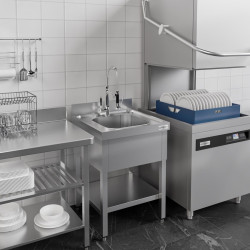 Стол-мойка GGM Gastro STK66BM1#ECO (Inox) Thumb