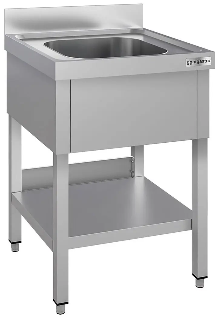 Стол-мойка GGM Gastro STK66BM1#ECO (Inox)