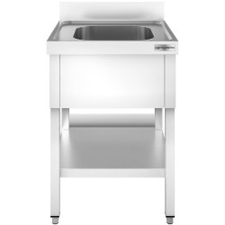 Стол-мойка GGM Gastro STK66BM1 (Inox) Thumb