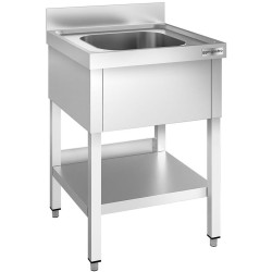 Стол-мойка GGM Gastro STK66BM1 (Inox)