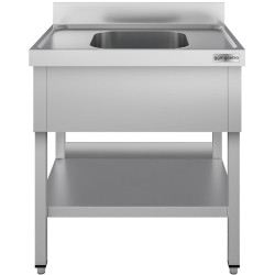 Стол-мойка GGM Gastro STK86BM1#ECO (Inox) Thumb
