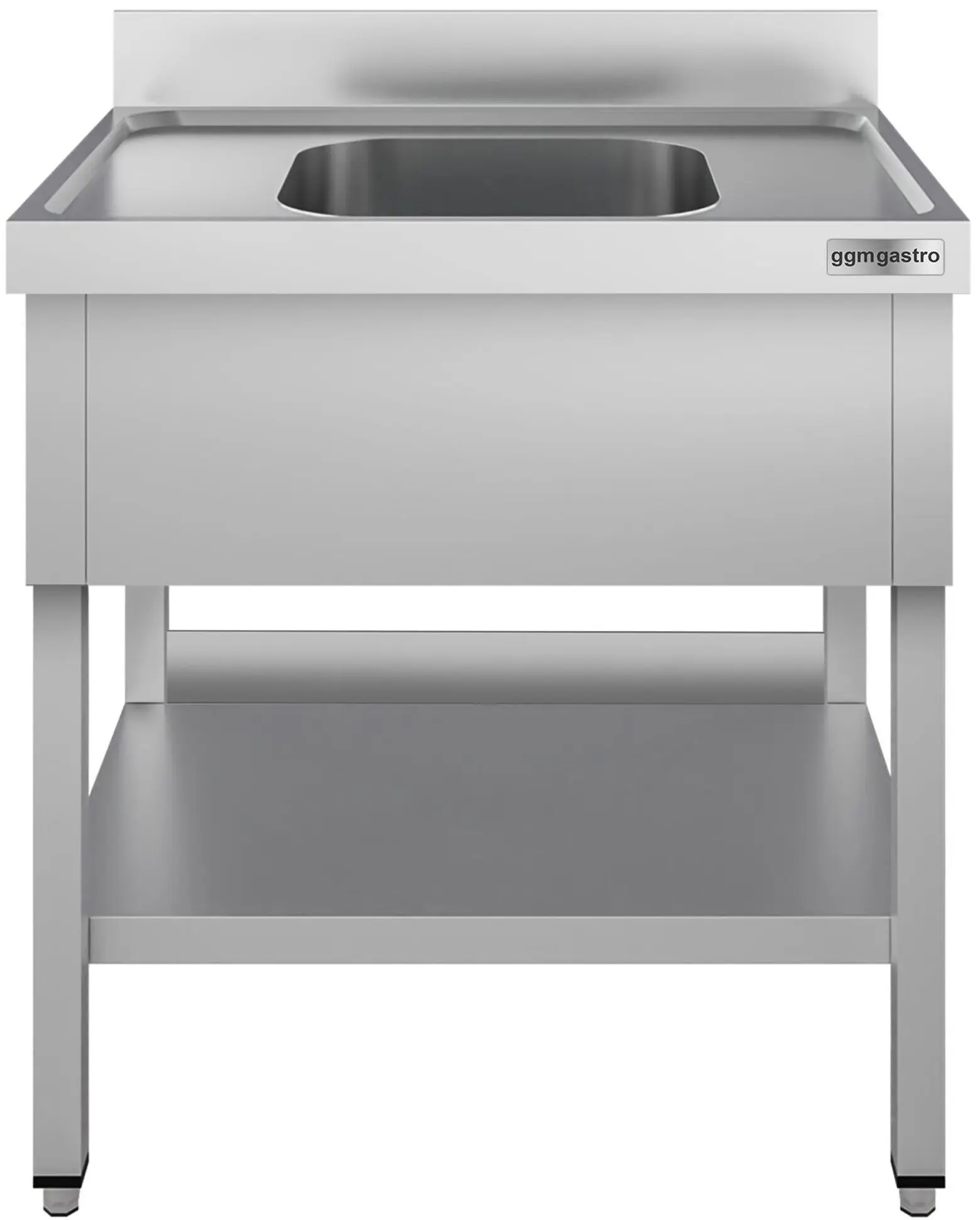 Стол-мойка GGM Gastro STK86BM1#ECO (Inox) - 2