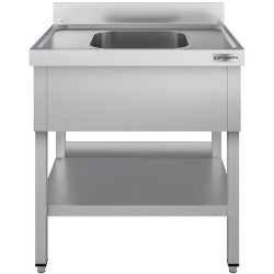Стол-мойка GGM Gastro STK87BM1#ECO (Inox) Thumb
