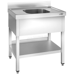 Стол-мойка GGM Gastro STK87BM1 (Inox)
