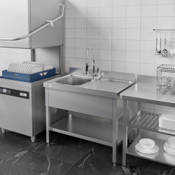 Стол с мойкой GGM Gastro STK107BL1#ECO (Inox) Thumb
