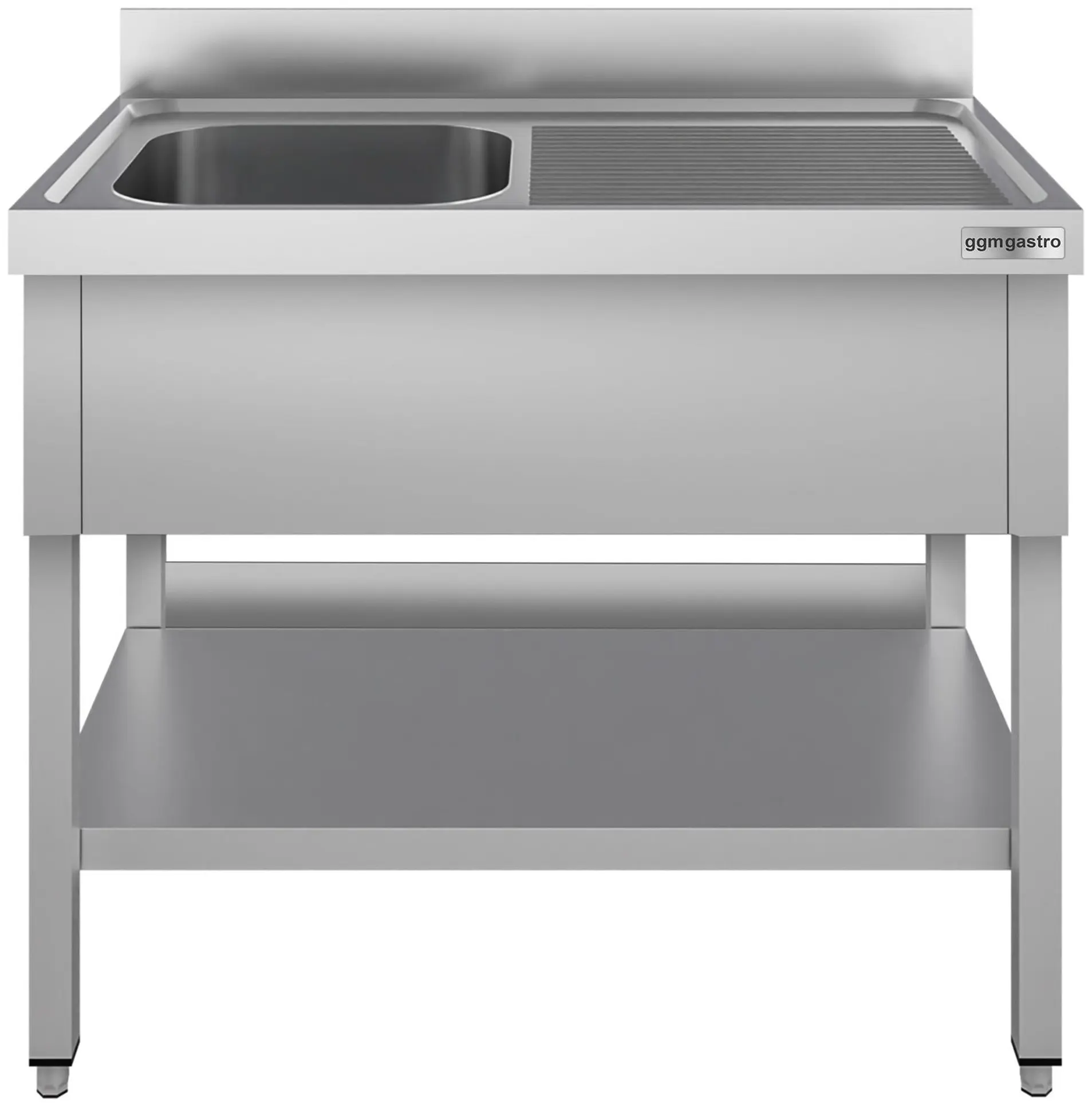 Стол с мойкой GGM Gastro STK127BL1#ECO (Inox) - 2