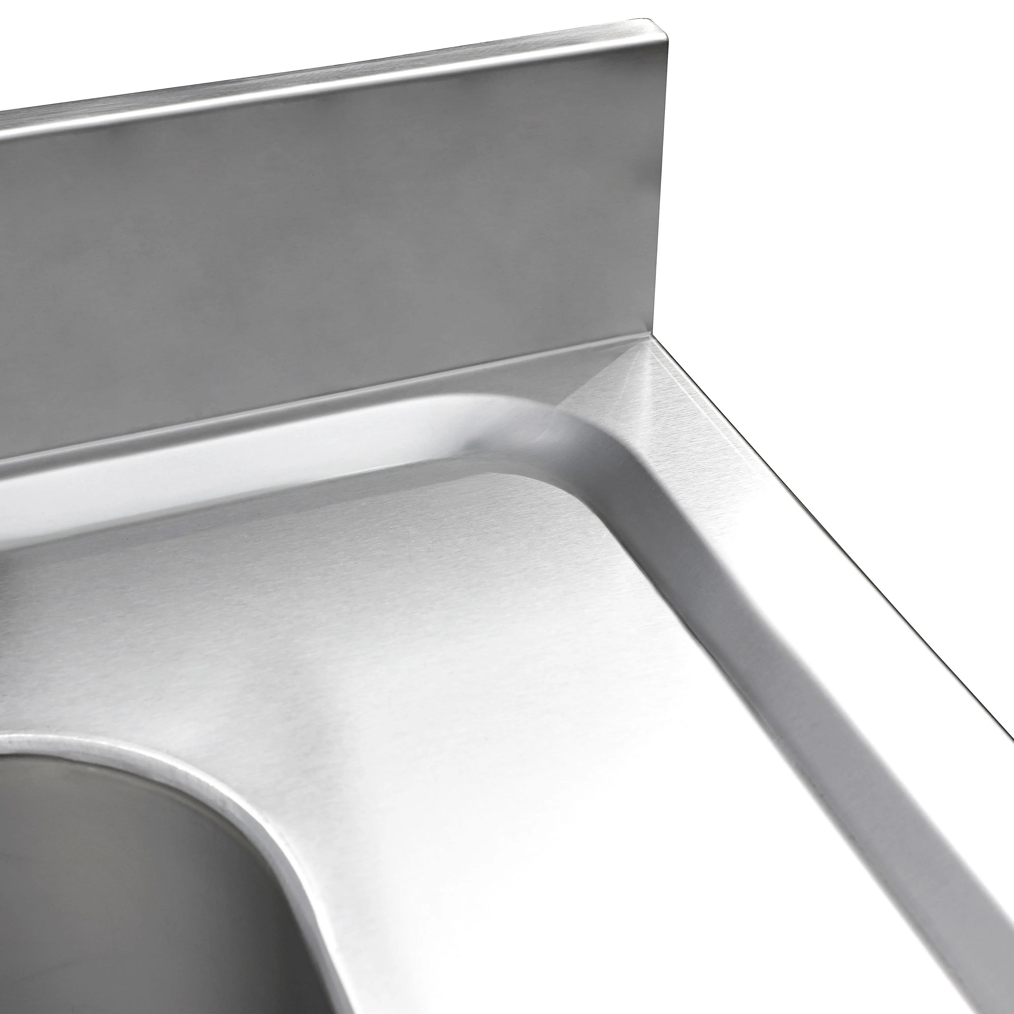 Стол с мойкой GGM Gastro STK127BL1#ECO (Inox) - 4