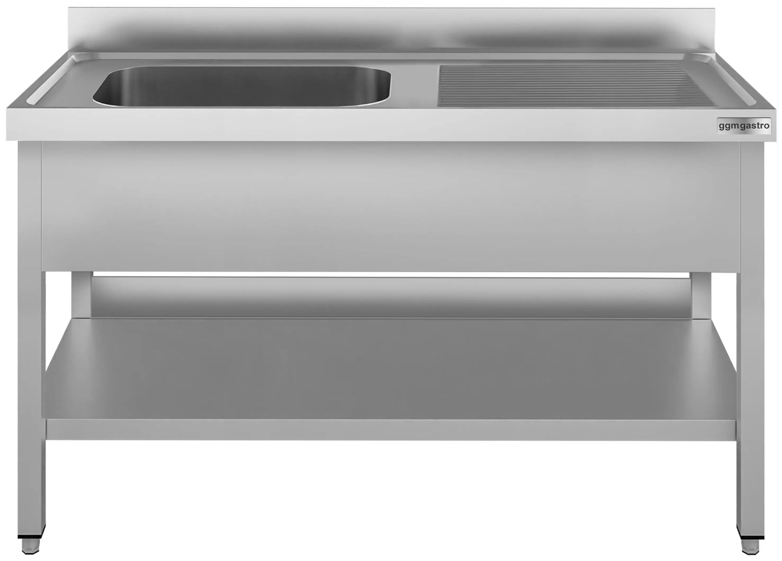Стол с мойкой GGM Gastro STK166BL1#ECO (Inox) - 2