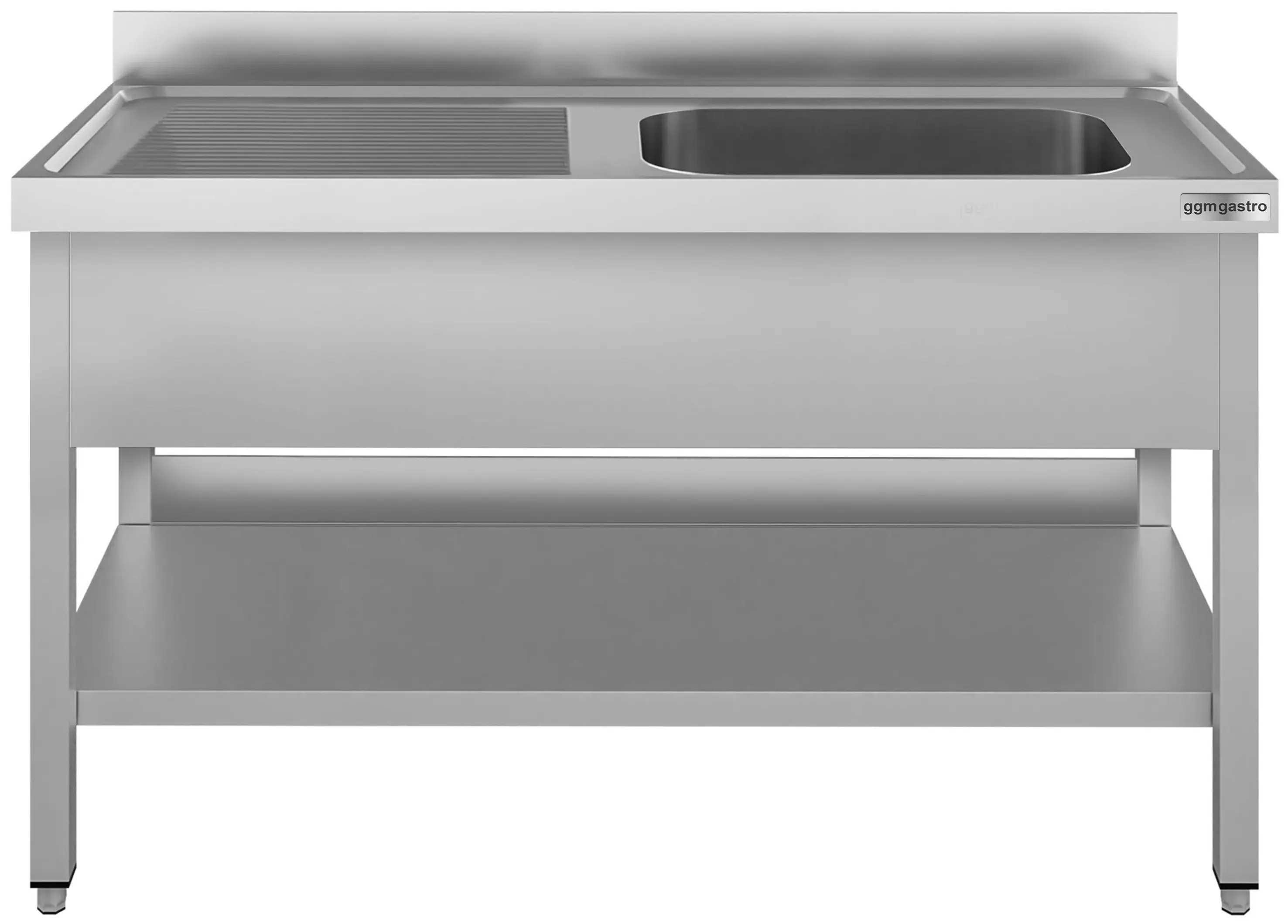 Masa cu chiuveta GGM Gastro STK166BR1#ECO (Inox) - 2