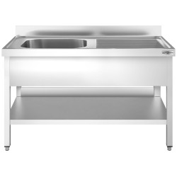 Masa cu chiuveta GGM Gastro STK167BL1 (Inox) Thumb