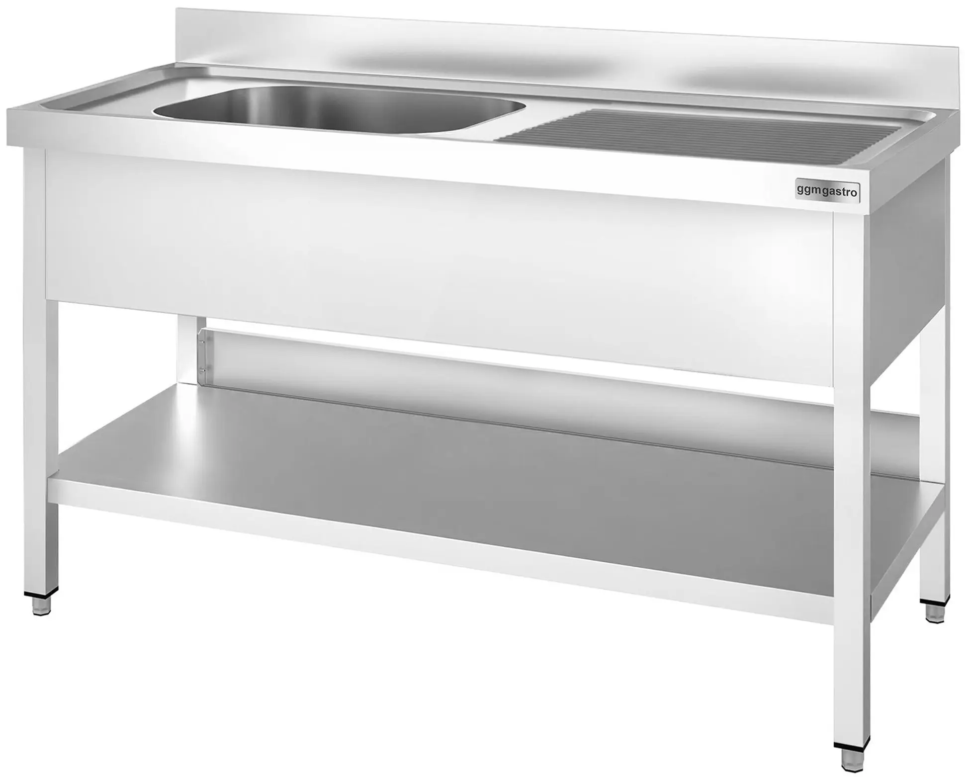 Masa cu chiuveta GGM Gastro STK167BL1 (Inox) - 3
