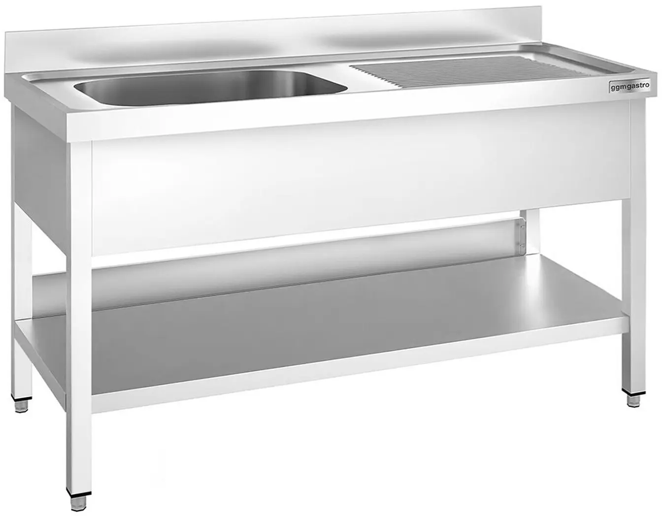 Masa cu chiuveta GGM Gastro STK167BL1 (Inox)