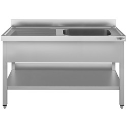 Стол с мойкой GGM Gastro STK167BR1#ECO (Inox) Thumb