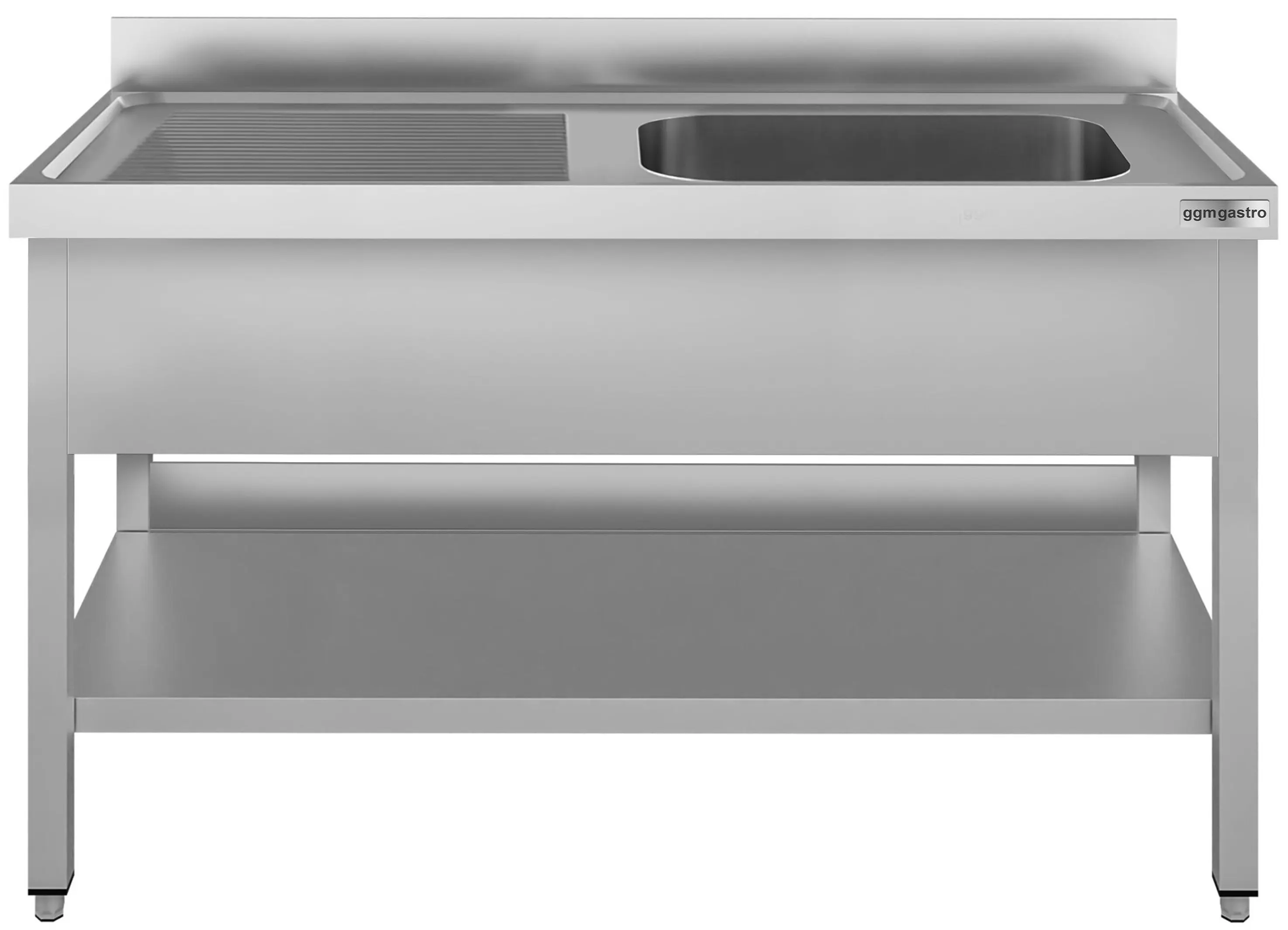 Стол с мойкой GGM Gastro STK167BR1#ECO (Inox) - 2