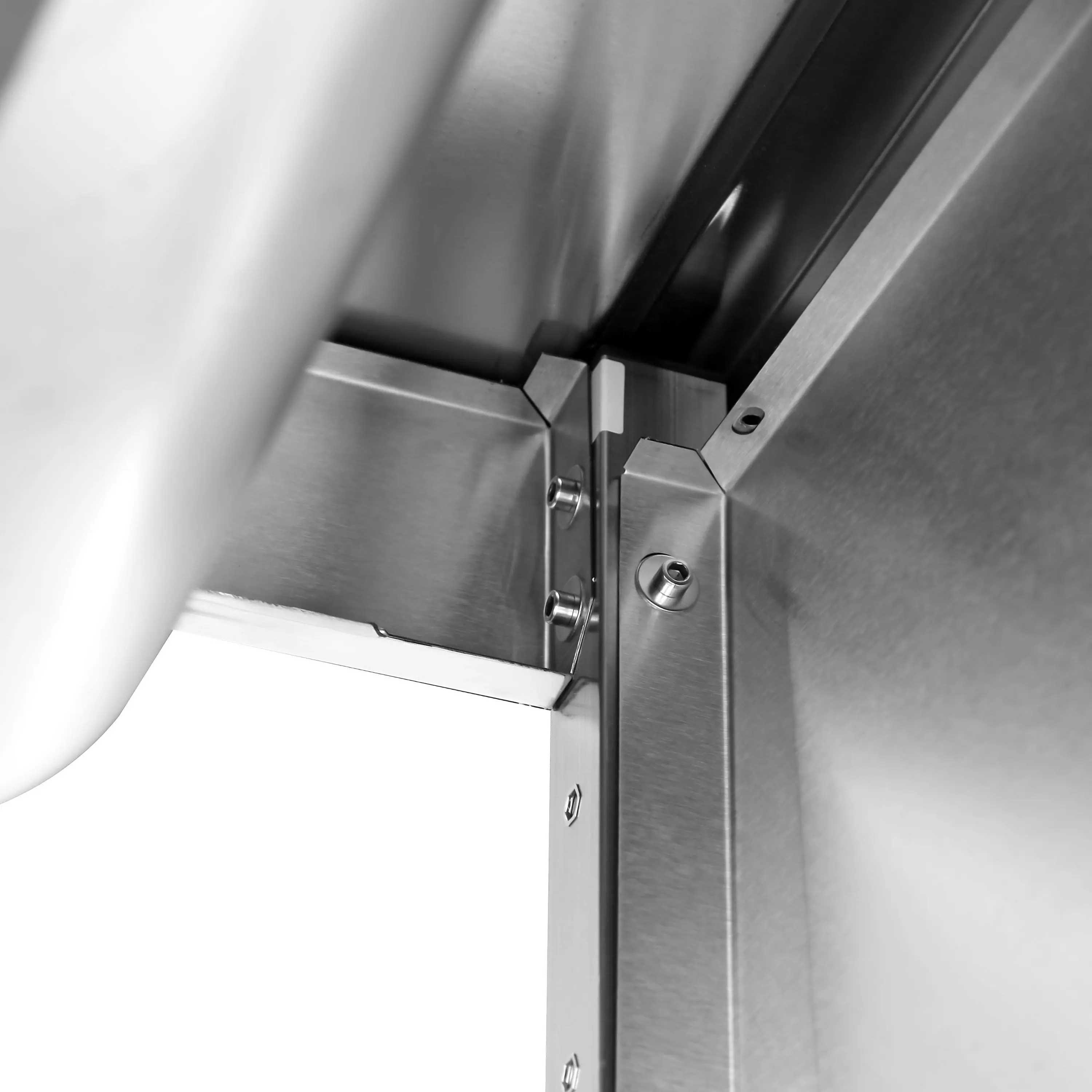 Стол с мойкой GGM Gastro STK186BM2 (Inox) - 9