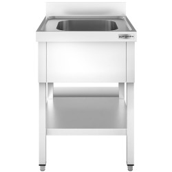Masa cu chiuveta GGM Gastro STK67BM1 (Inox) Thumb