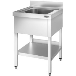 Masa cu chiuveta GGM Gastro STK67BM1 (Inox) Thumb
