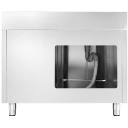Стол-тумба с мойкой GGM Gastro SSAAK126BL1S#ST3K46 (Inox) Thumb