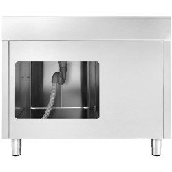 Стол-тумба с мойкой GGM Gastro SSAAK127BR1S#ST3K47 (Inox) Thumb