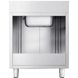 Стол-тумба с мойкой GGM Gastro SSK86BM1 (Inox) Thumb