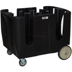 Тележка для транспортировки тарелок GGM Gastro TSRU6 (Black)