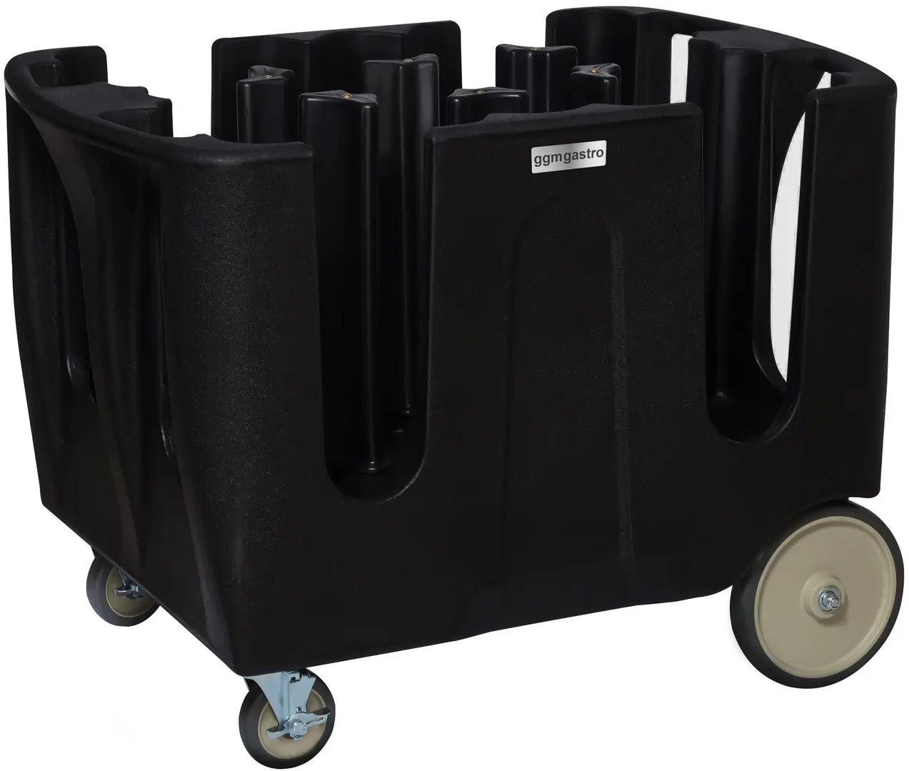 Тележка для транспортировки тарелок GGM Gastro TSRU6 (Black)