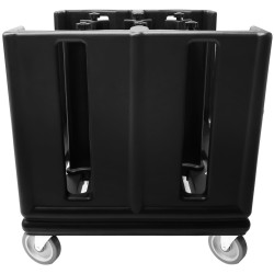 Тележка для транспортировки тарелок GGM Gastro TSU400 (Black) Thumb