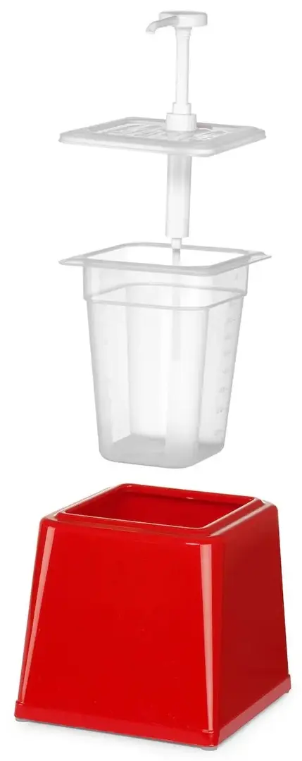 Dispenser de sos Hendi 203521 (Red)
