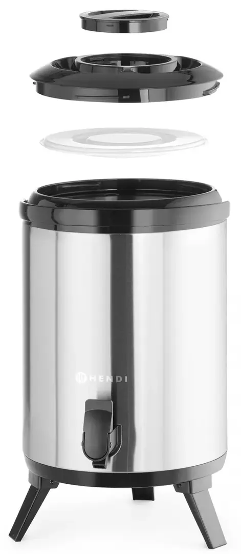 Dispenser de apa Hendi 425336 (Inox/Black)
