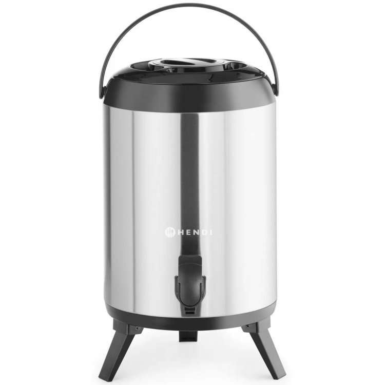 Termos-dozator pentru bauturi Hendi 425336 (Inox/Black)