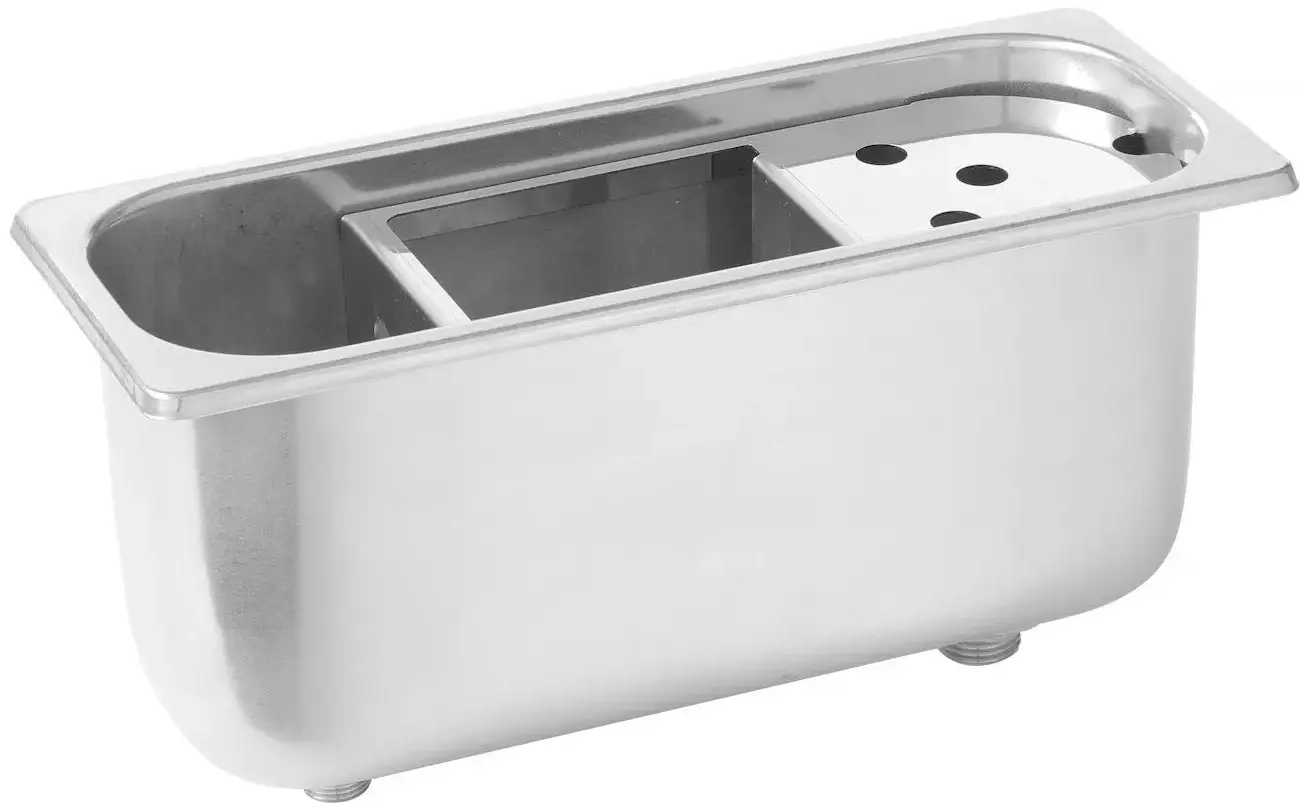 Sistem de spalare pentru accesorii preparare inghetata Hendi 802007 (Inox)