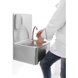 Мойка кухонная бесконтактная Hendi 810309 (Inox) Thumb