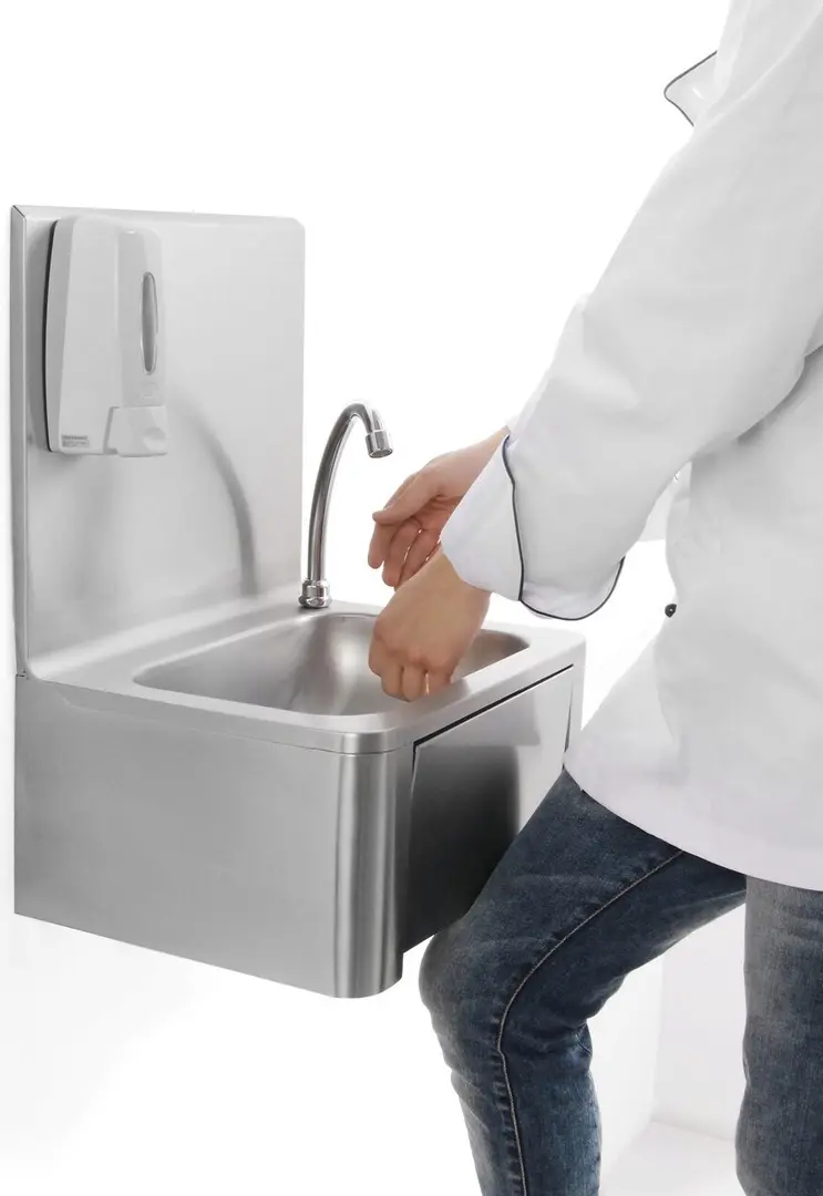 Мойка кухонная бесконтактная Hendi 810309 (Inox)