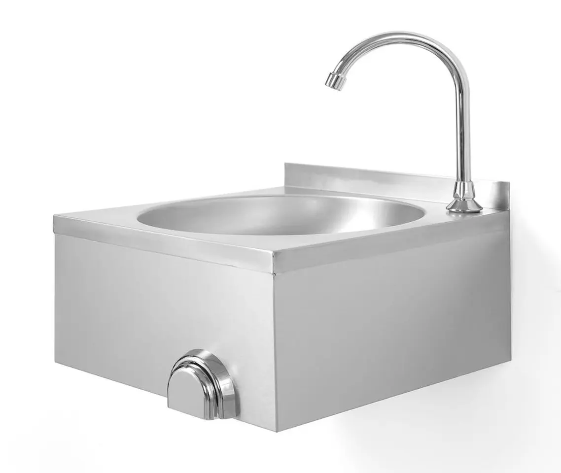 Spalator cu actionare la genunchi Hendi 810316 (Inox)