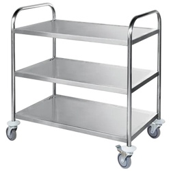 Carucior de servire Hendi 810101 (Inox)