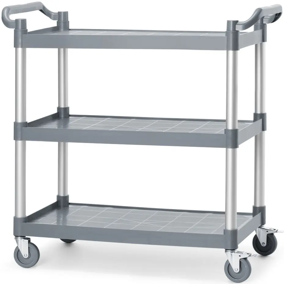 Сервировочная тележка Hendi AmerBox 816264 (Inox/Grey)