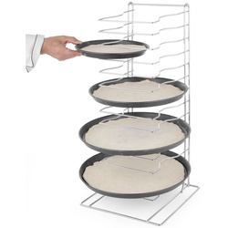 Стеллаж для противней пиццы Hendi 810361 (Silver) Thumb