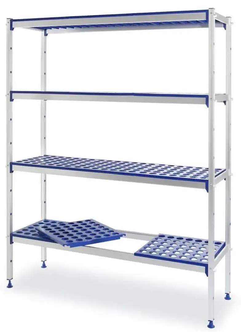 Стеллаж Hendi 812273 (Inox/Blue)