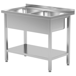 Masa cu chiuveta Hendi 811887 (Inox)